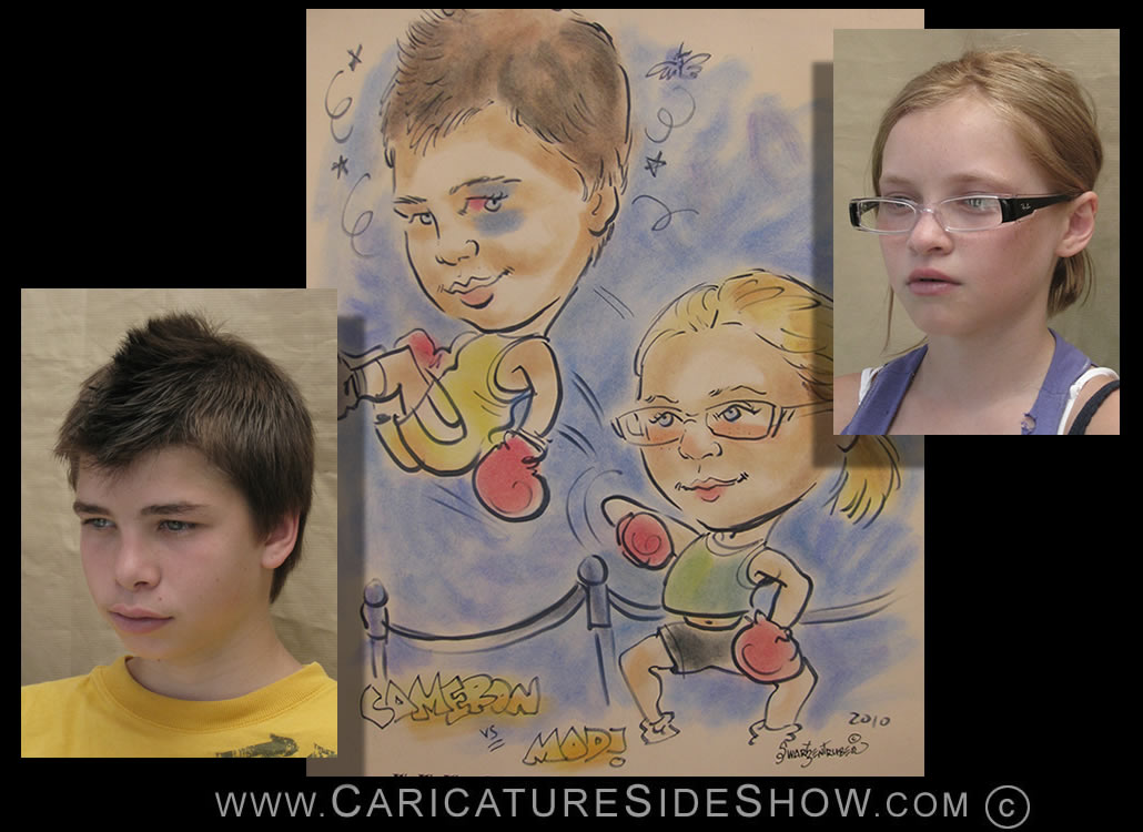 Gary Indiana Event  Entertainment Caricatures
